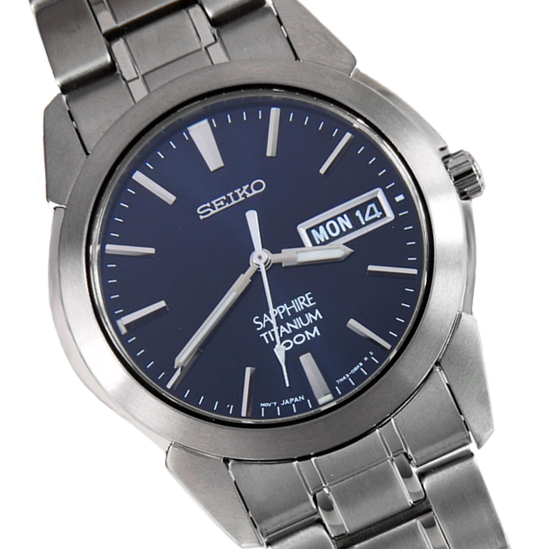 Seiko SGG731P1, Men's Titanium Watch With Sapphire Glass, 40% OFF