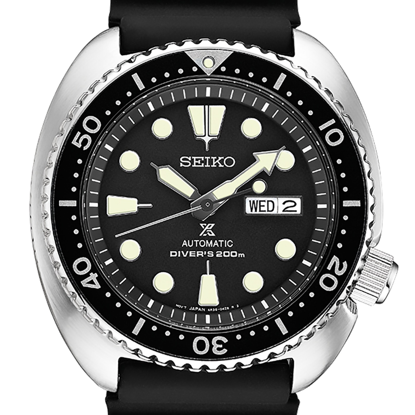 Seiko Prospex Srp777 Srp777k1 Turtle Stainless Steel Divers Black Mens Watch Ebay