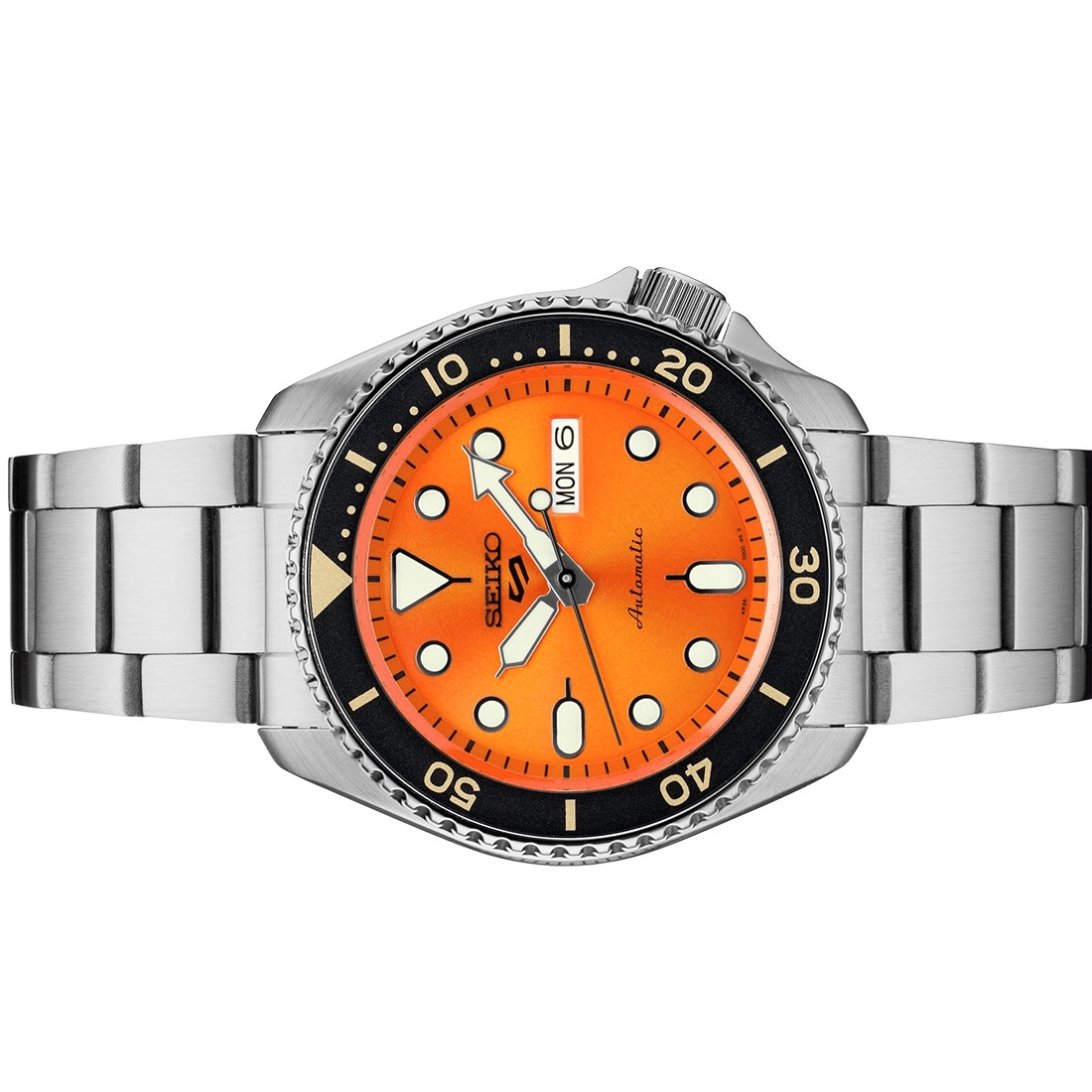 SEIKO 5 Sports SRPD59 SRPD59K1 NEW SKX ORANGE Diver Automatic Mens Watch -  Chronospride