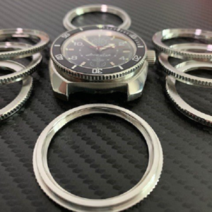 Vostok Amphibia Bezel Replacement Stainless Steel 316L Polished