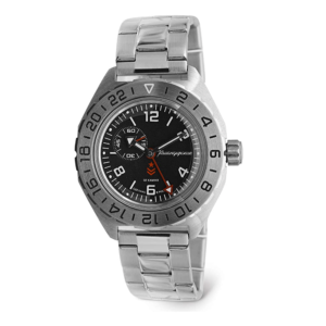 Vostok Komandirskie 650539 Black 24H Military