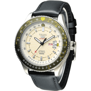 Seiko 5 Sports SRP615 SRP615K1 Beige Black