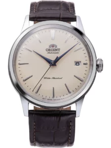 Orient Bambino RA-AC0M04Y30B Champagne Automatic Dress Watch 38.4mm