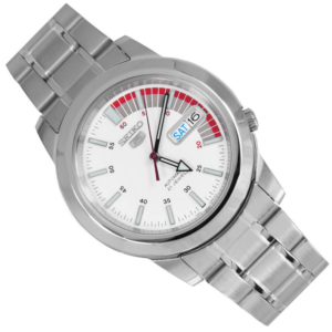 Seiko 5 SNKK25K1 stainless steel bracelet and case