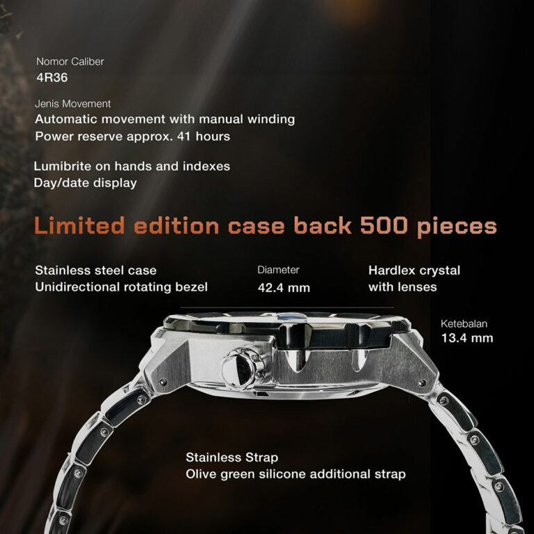 Seiko Prospex Monster Komodo SRPK55K1 limited edition dive watch