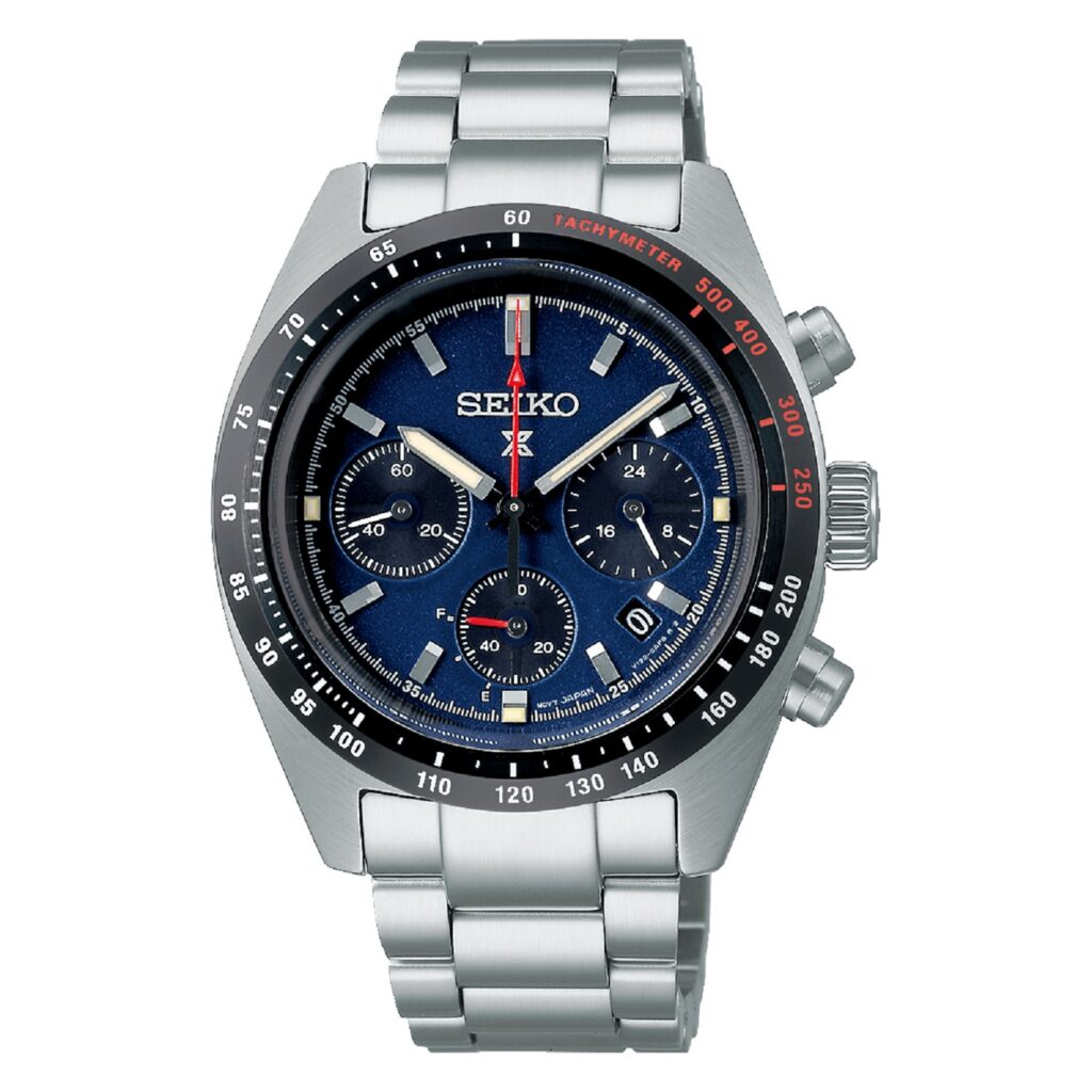 Seiko Prospex Speedtimer solar chronograph used to explain Seiko Solar battery replacement