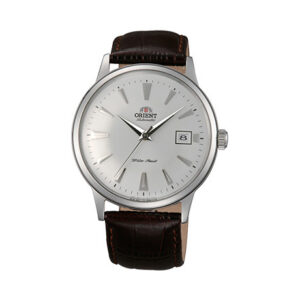 Orient TAC00005W0 Bambino Automatic White Dial Men's Watch Classic Leather Strap