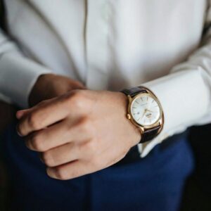 Orient RA-AC0028S30B Bambino Classic automatic watch white dial brown leather strap gallery image 1