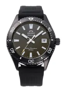 Orient RA-AC0Q10N30B Diver Design 40 grey dial automatic watch front view