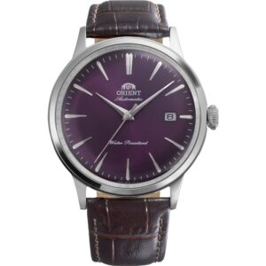 Orient Bambino RA-AC0032V30B Purple Dial Automatic Dress Watch