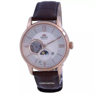 Orient Classic Sun & Moon Open Heart RA-AS0009S30B Automatic Watch