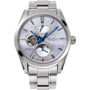 Orient Star Contemporary Moon Phase Open Heart RE-AY0005A00B MOP Automatic
