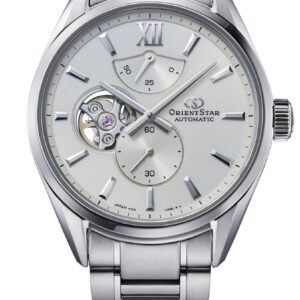 Orient Star M34 F7 Semi Skeleton RK-BY0011S Silver Dial Automatic Watch