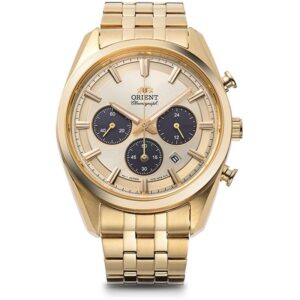 Orient TX03 Solar Chronograph RN-TX0302S White Dial Watch