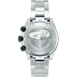 Seiko Prospex Speedtimer SSC957P1 Datsun 240Z Limited Edition engraved case back