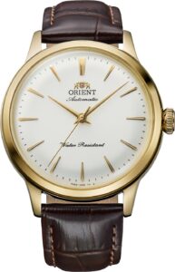 Orient Bambino 36 RA-BB0101S White Gold Automatic Dress Watch