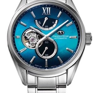 Orient Star M34 F7 Semi Skeleton RE-BY0004A Blue Dial Automatic Watch 40mm product photo 1