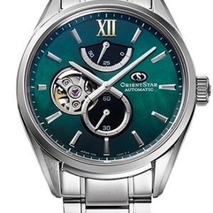 Orient Star M34 F7 Semi Skeleton RE-BY0005A Green MOP Automatic Watch 40mm product photo 1