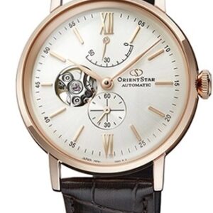 Orient Star Classic Semi Skeleton RE-AV0001S Pink Gold Automatic Watch 40mm product photo 1