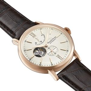 Orient Star Classic Semi Skeleton RE-AV0001S Pink Gold Automatic Watch 40mm product photo 2