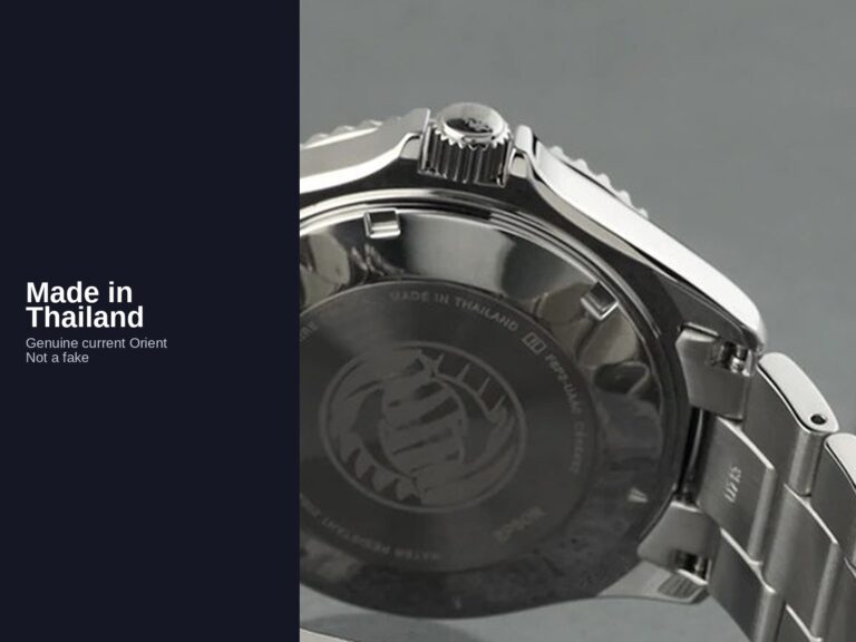 Orient Made in Thailand: Is It Fake?