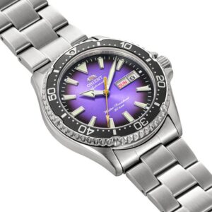 Orient Orient Mako RA-AA0827V39B Purple Automatic Diver Watch (Limited Release) caseback