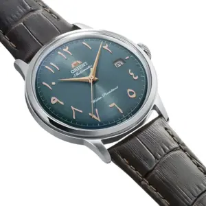 Orient Orient Bambino RA-AC0035E30B Green Arabic Dial Automatic Dress Watch 40.5mm angle