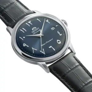 Orient Orient Bambino RA-AC0036L30B Blue Arabic Dial Automatic Dress Watch 40.5mm angle