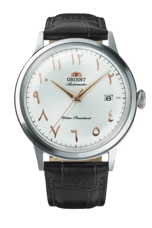 Orient Orient Bambino RA-AC0038S30B White Arabic Dial Automatic Dress Watch 40.5mm front