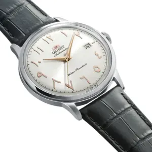 Orient Orient Bambino RA-AC0038S30B White Arabic Dial Automatic Dress Watch 40.5mm angle