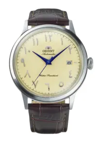 Orient Bambino RA-AC0039Y30B Ivory Arabic Dial Automatic Dress Watch