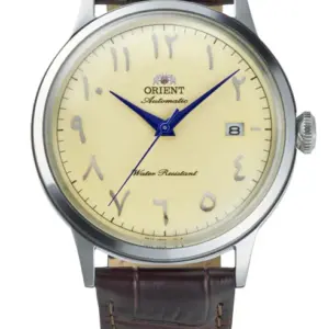 Orient Orient Bambino RA-AC0039Y30B Ivory Arabic Dial Automatic Dress Watch 40.5mm front