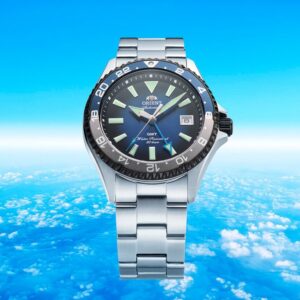 Orient Orient Mako GMT RA-BC0005L30B Blue Limited Edition Automatic Diver caseback
