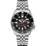 Seiko 5 Sports GMT SSK001 black dial automatic watch Australia