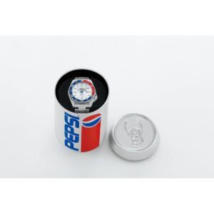 Seiko 5 Sports SRPL99K1 Pepsi Limited Edition special can presentation box